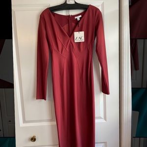 Zac Posen andreanne garnet dress